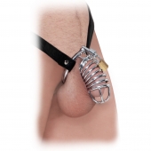 Кольцо верности Extreme Chastity Belt с фиксацией головки - Pipedream - купить с доставкой в Ельце