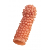 Телесная насадка с мягкими пузырьками - 16,5 см. - KOKOS - в Ельце купить с доставкой