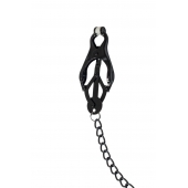 Зажимы на соски Darkside с цепочкой - Lola Games - купить с доставкой в Ельце