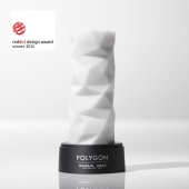 Белый 3D мастурбатор POLYGON - Tenga - в Ельце купить с доставкой