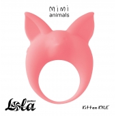 Оранжевое эрекционное кольцо Kitten Kyle - Lola Games - в Ельце купить с доставкой