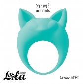 Зеленое эрекционное кольцо Lemur Remi - Lola Games - в Ельце купить с доставкой