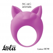 Фиолетовое эрекционное кольцо Lemur Remi - Lola Games - в Ельце купить с доставкой