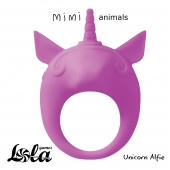 Фиолетовое эрекционное кольцо Unicorn Alfie - Lola Games - в Ельце купить с доставкой