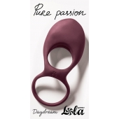 Бордовое эрекционное виброкольцо Daydream - Lola Games - в Ельце купить с доставкой