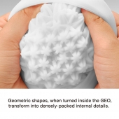 Белый мастурбатор Tenga Geo Coral - Tenga - в Ельце купить с доставкой