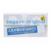 Ультратонкие презервативы Sagami Original 0.02 Extra Lub с увеличенным количеством смазки - 12 шт. - Sagami - купить с доставкой в Ельце