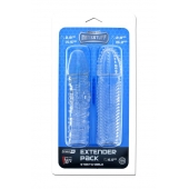 Комплект из 2 прозрачных насадок на пенис PENIS EXTENDER PACK - Dream Toys - в Ельце купить с доставкой