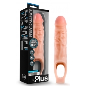 Телесный реалистичный фаллоудлинитель 9 Inch Silicone Cock Sheath Penis Extender - 22,86 см. - Blush Novelties - в Ельце купить с доставкой