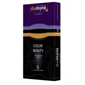 Разноцветные презервативы DOMINO Colour Beauty - 6 шт. - Domino - купить с доставкой в Ельце