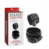 Черные наручники Surrender Wrist Restraints - Chisa - купить с доставкой в Ельце