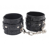 Черные наручники Surrender Wrist Restraints - Chisa - купить с доставкой в Ельце