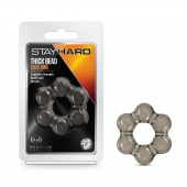 Дымчатое эрекционное кольцо Stay Hard Thick Bead Cock Ring - Blush Novelties - в Ельце купить с доставкой