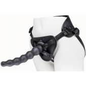 Пояс харнесс BEST UNI strap с 2 насадками - 18 и 22 см. - LOVETOY (А-Полимер) - купить с доставкой в Ельце