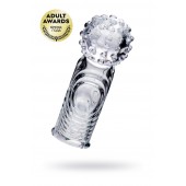 Прозрачная рельефная насадка на палец Ricol - 8 см. - A-toys