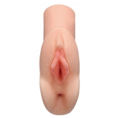 Телесный мастурбатор Perfect Pussy Double Stroker - Pipedream - в Ельце купить с доставкой
