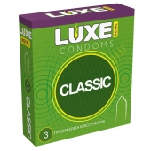 Гладкие презервативы LUXE Royal Classic - 3 шт. - Luxe - купить с доставкой в Ельце