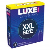 Презервативы увеличенного размера LUXE Royal XXL Size - 3 шт. - Luxe - купить с доставкой в Ельце