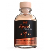 Массажный гель с согревающим эффектом Aperol - 30 мл. - INTT - купить с доставкой в Ельце