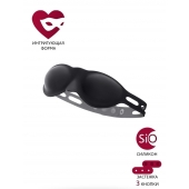 Черная плотная силиконовая маска - ToyFa - купить с доставкой в Ельце