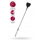 Черный гладкий стек с тонкой ручкой - 48 см. - ToyFa - купить с доставкой в Ельце