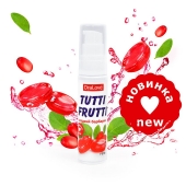 Гель-смазка Tutti-frutti со вкусом барбариса - 30 гр. - Биоритм - купить с доставкой в Ельце