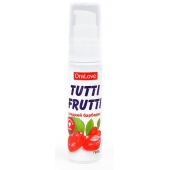 Гель-смазка Tutti-frutti со вкусом барбариса - 30 гр. - Биоритм - купить с доставкой в Ельце