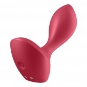 Красный вибромассажёр простаты Satisfyer Backdoor Lover - 14 см. - Satisfyer - в Ельце купить с доставкой