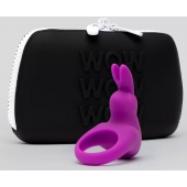 Фиолетовое эрекционное виброкольцо Happy Rabbit Cock Ring Kit - Happy Rabbit - в Ельце купить с доставкой