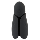 Черный силиконовый вибромастурбатор с нагревом Masturbator with 2 Functions - Orion - в Ельце купить с доставкой