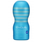 Мастурбатор с охлаждающей смазкой TENGA Original Vacuum Cup Cool - Tenga - в Ельце купить с доставкой
