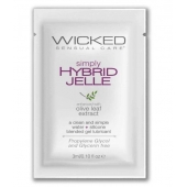 Гель-лубрикант на водно-силиконовой основе Simply Hybrid Jelle - 3 мл. - Wicked - купить с доставкой в Ельце