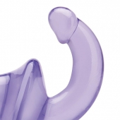 Фиолетовый безремневой страпон Strapless Strap-On - Lux Fetish - купить с доставкой в Ельце