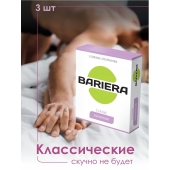 Классические презервативы Bariera Classic - 3 шт. - Bariera - купить с доставкой в Ельце