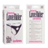 Трусы для страпона с универсальным креплением Universal Love Rider Luxe Harness - California Exotic Novelties - купить с доставкой в Ельце