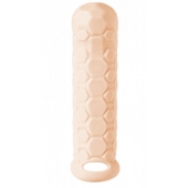 Телесный фаллоудлинитель Homme Long - 15,5 см. - Lola Games - в Ельце купить с доставкой