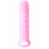 Розовый фаллоудлинитель Homme Long - 13,5 см. - Lola Games - в Ельце купить с доставкой