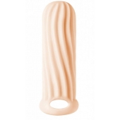 Телесный фаллоудлинитель Homme Wide - 13 см. - Lola Games - в Ельце купить с доставкой
