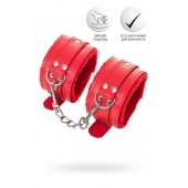 Красные оковы Anonymo из искусственной кожи - ToyFa - купить с доставкой в Ельце
