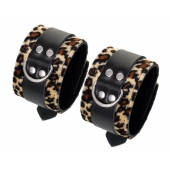 Наручники Anonymo с анималистическим принтом - ToyFa - купить с доставкой в Ельце
