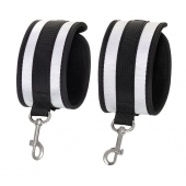 Серебристо-черные оковы Anonymo - ToyFa - купить с доставкой в Ельце