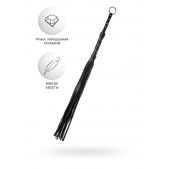 Черный флоггер Anonymo - 64 см. - ToyFa - купить с доставкой в Ельце