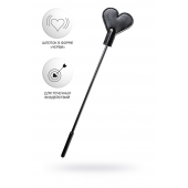 Черный стек со шлепком в форме сердца Anonymo - 35 см. - ToyFa - купить с доставкой в Ельце