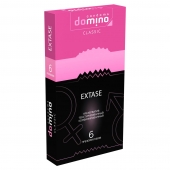 Презервативы с точками и рёбрышками DOMINO Classic Extase - 6 шт. - Domino - купить с доставкой в Ельце