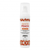 Разогревающее массажное масло Gourmet White Peach Organic с органическими ингредиентами - 50 мл. - Exsens - купить с доставкой в Ельце