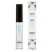 Блеск для губ Hot Kiss Coconut с ароматом кокоса - 7 мл. - Exsens - купить с доставкой в Ельце