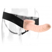 Полый страпон 8  Hollow Strap-On телесного цвета - 19 см. - Pipedream - купить с доставкой в Ельце