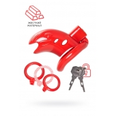 Красный мужской пояс верности из пластика - ToyFa - купить с доставкой в Ельце