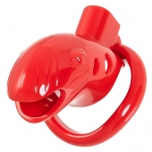 Красный мужской пояс верности из пластика - ToyFa - купить с доставкой в Ельце