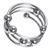 Большое металлическое кольцо под головку пениса - ToyFa - купить с доставкой в Ельце